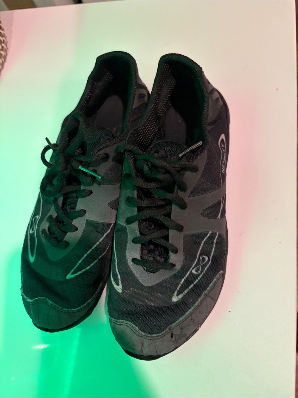 NFINITY Black Women's Athletic Sneakers